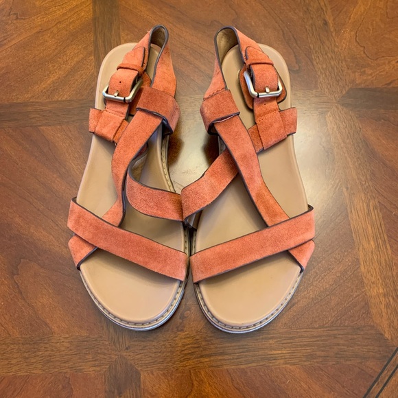 Sofft Fairbrook Sunset Orange Sandals size 7.5 - Picture 1 of 7